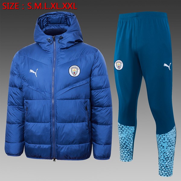 Piumino Manchester City Set Completo 24/25 Blu 2